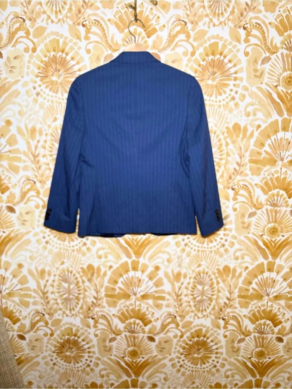 Ralph Lauren Blue Pinstripe Blazer | Men's Tailored Sport Coat | Classic